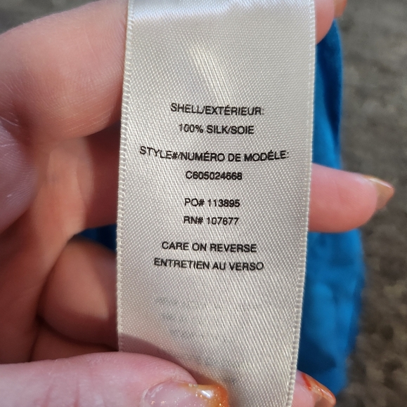 Alice + Olivia Vibrant Blue Tank Top - Picture 4 of 4